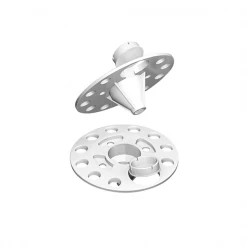 Etanco Cheville Plastique Rondelle Isolants Souples Rigides Polypropylène 60 Mm Boîte 100