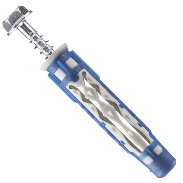 SPIT Paslode Cheville Plastique Cheville Bi-matière Universelle Avec Vis Tête Hexagonale - Colortech - 8 X 50 Mm - 100 Pièces 2 SPIT Paslode Cheville Plastique Cheville Bi-matière Universelle Avec Vis Tête Hexagonale - Colortech - 8 X 50 Mm - 100 Pièces – Image 2