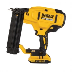 Cloueur Autonome à Gaz, électrique Ou Sur Batterie Cloueur De Finition 18 GA 2 AH Li-Ion Brushless – 2 Batteries - Dewalt