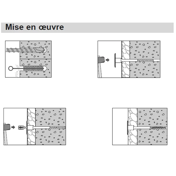 Etanco Cheville Pour Isolant Cheville Clou à Frapper Max ISO Isolants Souples Rigides 85x140mm X200 3 Etanco Cheville Pour Isolant Cheville Clou à Frapper Max ISO Isolants Souples Rigides 85x140mm X200 – Image 3