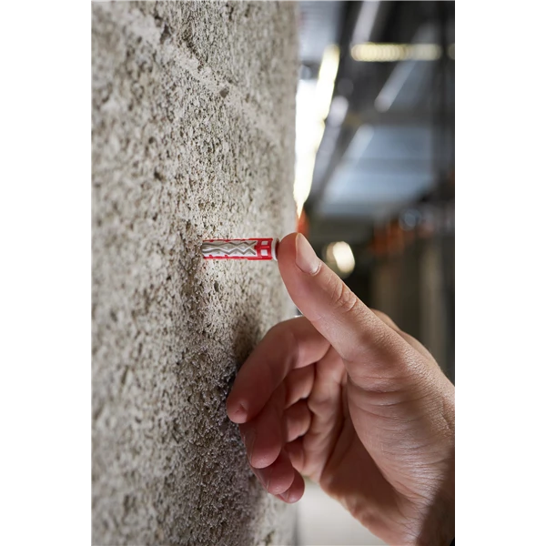 SPIT Paslode Cheville Plastique Cheville Bi-matière Universelle Avec Vis Tête Plate - Colortech - 6 X 35 Mm - 250 Pièces 4 SPIT Paslode Cheville Plastique Cheville Bi-matière Universelle Avec Vis Tête Plate - Colortech - 6 X 35 Mm - 250 Pièces – Image 4