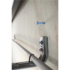 SPIT Paslode Cheville Plastique Cheville Bi-matière Universelle Avec Vis Tête Hexagonale - Colortech - 8 X 50 Mm - 100 Pièces