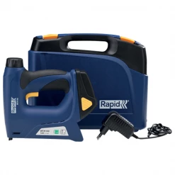 Agrafeuses Professionnelles Agrafeuse électrique à Batterie 7.2V - BTX140 Rapid - En Coffret Avec Batterie Et Chargeur 5001387 -Pas Cher Fixation Magasin 3 1