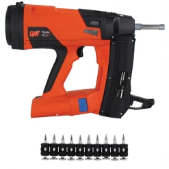 SPIT Paslode Cloueur Autonome à Gaz, électrique Ou Sur Batterie Cloueur Autonome à Gaz Spit Pulsa 40P+ Plaquiste 2500 Clous C6 De 20 Mm -Pas Cher Fixation Magasin 40p4