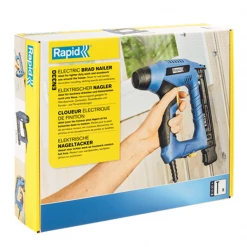 Agrafeuses Professionnelles Cloueur De Finition électrique EN 330 Rapid - Pour Clou N°8 De 15 à 30 Mm 5001481 -Pas Cher Fixation Magasin 7 1