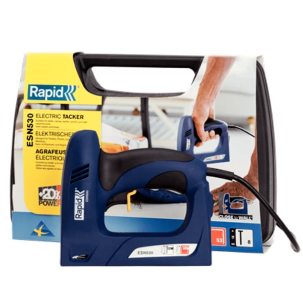 Agrafeuses Professionnelles Agrafeuse Cloueuse électrique électrique Rapid ESN530 3 Agrafeuses Professionnelles Agrafeuse Cloueuse électrique électrique Rapid ESN530 – Image 3
