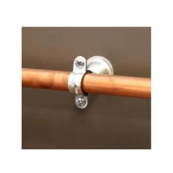 I.N.G. Fixations Rosace Pour Collier Rosace Conique Ø 32 Mm Hauteur 14 Mm Acier Zingué Blanc X 20