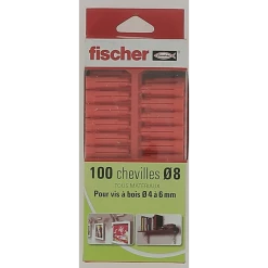 Cheville Plastique Cheville PC à Expansion En Polypropylène P8C Fischer 018902 -Pas Cher Fixation Magasin ast3785486 xl