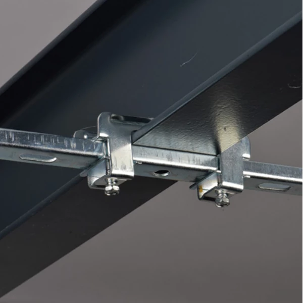 Rail Console Et Accessoire Attache Pour Poutre Erico - Longueur 400 Mm - Charge 1 700 N - Acier électrozingué - Lot De 25 2 Rail Console Et Accessoire Attache Pour Poutre Erico - Longueur 400 Mm - Charge 1 700 N - Acier électrozingué - Lot De 25 – Image 2