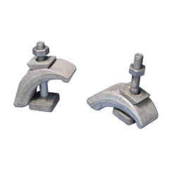 Rail Console Et Accessoire Attache Pour Rail En C Sur Poutre Erico - Zone De Serrage 3 - 30 Mm - Acier Galvanisé - Boîte De 20