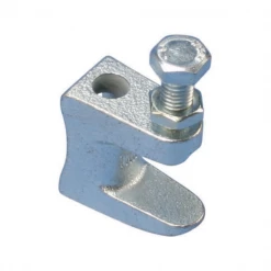 Rail Console Et Accessoire Pince D'ancrage Pour Poutrelle ERICO Fonte électrozinguée 20 Mm Max - Boîte De 100