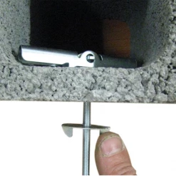 I.N.G. Fixations Chevilles Et Fixations Pour Corps Creux Bascule Et Rondelle Rapid M6 Pour Matériaux Creux - 20 Kg Max