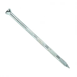 Arcelormittal Pointe Lisse Pointe Béton à Tête Conique Striée électrozinguée Ø 3,50 Mm X 60 Mm - Boîte De 1 Kg