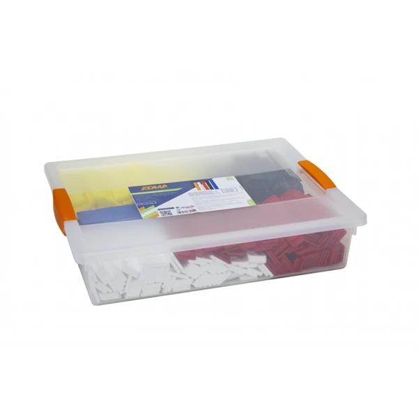 Calage Cale Plate Pose Sols Edma 100 X 24 Mm Assortiment 400 Cales De 1 à 5 Mm 2 Calage Cale Plate Pose Sols Edma 100 X 24 Mm Assortiment 400 Cales De 1 à 5 Mm – Image 2