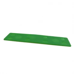 Calage Cale Plate De Vitrage Et Agencement - 28 X 100 X 1 Mm - Prunier - Polypropylène Vert - Boîte De 1000 Pièces