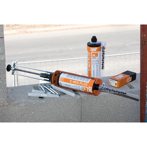 SPIT Paslode Cartouche Scellement Chimique C MIX Plus Spit Pierre 380 Ml + 2 Buses 2 SPIT Paslode Cartouche Scellement Chimique C MIX Plus Spit Pierre 380 Ml + 2 Buses – Image 2