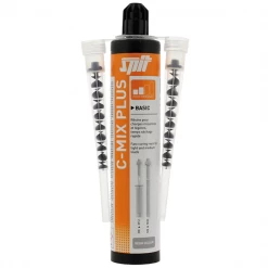 SPIT Paslode Cartouche Scellement Chimique C MIX Plus Spit Pierre 380 Ml + 2 Buses 9 SPIT Paslode Cartouche Scellement Chimique C MIX Plus Spit Pierre 380 Ml + 2 Buses -Pas Cher Fixation Magasin cartouche1 1