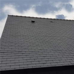 Sortie De Toiture Chapeau De Ventilation 80 à 125 Mm MEP En PVC Avec Moustiquaire CVC125AN Couleur Ardoise