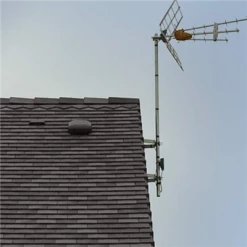 Sortie De Toiture Chapeau De Ventilation 80 à 125 Mm MEP En PVC Avec Moustiquaire CVC125AN Couleur Ardoise -Pas Cher Fixation Magasin chapeau de ventilation multi diametre mep en pvc avec moustiquaire couleur ardoise 4