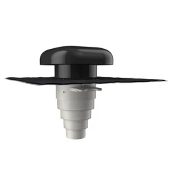 Sortie De Toiture Chapeau De Ventilation Multi-diamètres MEP En PVC Moustiquaire CVN160AN