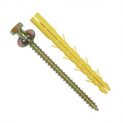 I.N.G. Fixations Cheville Plastique Cheville Sabot De Charpente 12 X 130 Sachet De 4, Ing Fixations A853035 -Pas Cher Fixation Magasin cheville 1