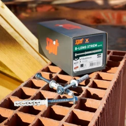 SPIT Paslode Cheville à Frapper En Plastique Cheville à Frapper B-Long Xtrem Spit Vis Tête Hexagonale 10 X 80 Mm X50 -Pas Cher Fixation Magasin cheville frapper b long xtrem spit avec vis tete hexagonale zinguee 10 80mm boite 50 7