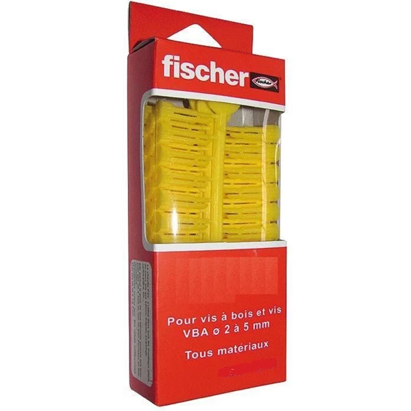 Cheville Plastique Cheville à Expansion Polypropylène Multi-usages - PC Fischer - Pour Vis à Bois - 6 Mm - Boîte De 50 43451 3 Cheville Plastique Cheville à Expansion Polypropylène Multi-usages - PC Fischer - Pour Vis à Bois - 6 Mm - Boîte De 50 43451 – Image 3