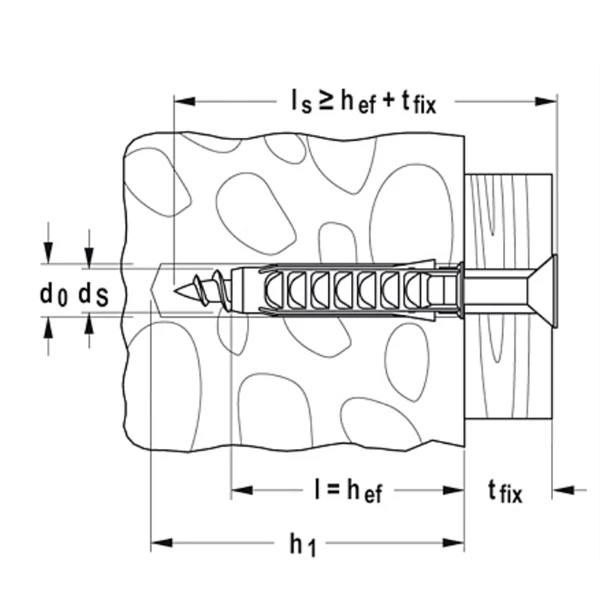 Cheville Plastique Cheville Nylon à Expansion Fischer SX 06 X 30 Mm 70006 4006209700068 6 Cheville Plastique Cheville Nylon à Expansion Fischer SX 06 X 30 Mm 70006 4006209700068 – Image 6