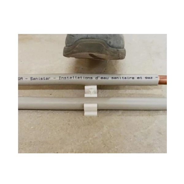 I.N.G. Fixations Collier Fix-Ring Double Tube Multicouche 16-20 Mm Nylon Blanc X15 2 I.N.G. Fixations Collier Fix-Ring Double Tube Multicouche 16-20 Mm Nylon Blanc X15 – Image 2