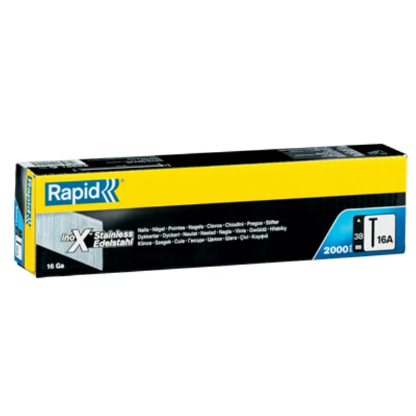 Clou Pour Cloueur Autonome Clou N°16A Rapid Incliné à 20° - Inox - Longueur 32 Mm - Boîte De 2000 2 Clou Pour Cloueur Autonome Clou N°16A Rapid Incliné à 20° - Inox - Longueur 32 Mm - Boîte De 2000 – Image 2