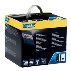 Clou Pour Cloueur Autonome Clou N°34 Rapid BB - Tête En D - Longueur 63 Mm - Boîte De 3000 5 Clou Pour Cloueur Autonome Clou N°34 Rapid BB - Tête En D - Longueur 63 Mm - Boîte De 3000 -Pas Cher Fixation Magasin clou34bb 63 2