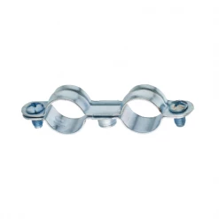 Noyon Et Thiebault Collier De Fixation Double - Tubes En Cuivre - 22 Mm - Acier Sachet De 5