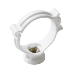 Collier Monobloc Nicoll Pour Système D'évacuation - Diamètre 32 Mm - Polypropylène Blanc - Sachet De 5 Pièces