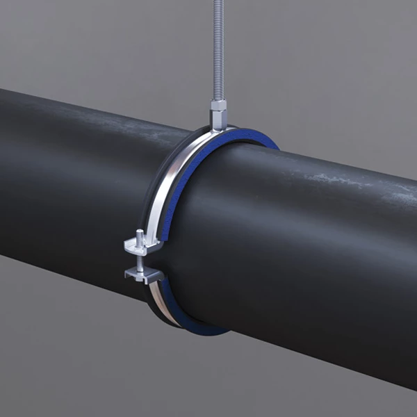 Collier Serrage Isolé Acier Inox Erico M8/M10 Tuyaux Ø 50-58 Mm X50 1 Collier Serrage Isolé Acier Inox Erico M8/M10 Tuyaux Ø 50-58 Mm X50