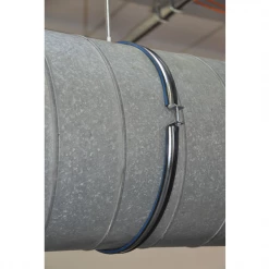 Collier Serrage Isolé Gaine Ventilation Erico Tige M8/M10 Ø 160 Mm X10