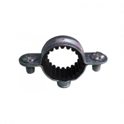 I.N.G. Fixations Collier Isophonique Simple Tuyauteries Ø16 Mm Acier Zingué Blanc X20