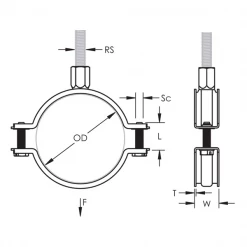 Collier Support Non Isolé Acier Inox Erico Tige M8/M10 Ø 48-54 Mm X50 11 Collier Support Non Isolé Acier Inox Erico Tige M8/M10 Ø 48-54 Mm X50 -Pas Cher Fixation Magasin collier support non isole acier inox erico tige m8 m10 2