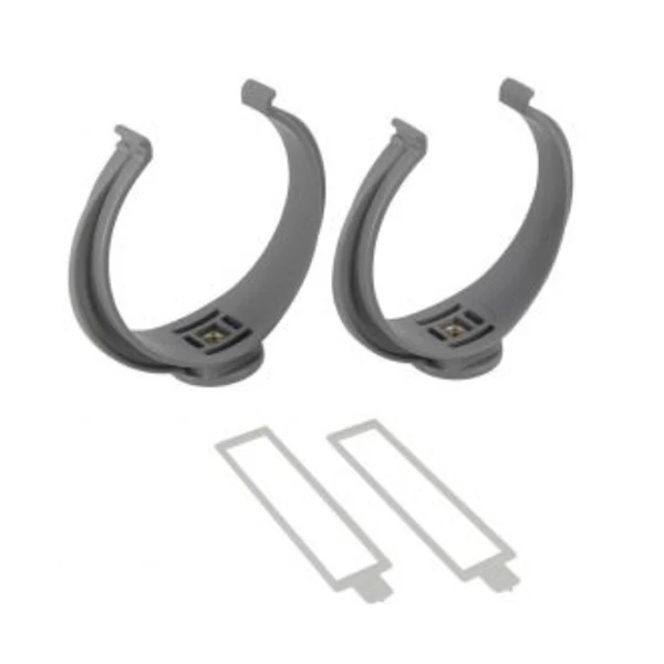 Collier Lyre Nicoll Avec Attache De Sécurité - Diamètre 40 Mm - Polypropylène Gris - Sachet De 5 1 Collier Lyre Nicoll Avec Attache De Sécurité - Diamètre 40 Mm - Polypropylène Gris - Sachet De 5