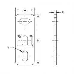 Rail Console Et Accessoire Console De Rail Murale Type A Trous Oblongs électrozingué Erico 600 Mm -Pas Cher Fixation Magasin console rail murale type avec trous oblongs electrozingue erico longueur 600mm 4