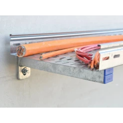 Rail Console Et Accessoire Console De Rail Murale Type A Trous Oblongs électrozingué Erico 600 Mm -Pas Cher Fixation Magasin console rail murale type avec trous oblongs electrozingue erico longueur 600mm 5