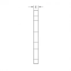 Rail Console Et Accessoire Console Rail Murale Type E4 Trous Oblongs électrozingué Erico 450 Mm