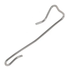 Frenehard Et Michaux Accessoires Pour Toiture Crochet Fixation Ardoises Inox 17% Talon 5 Mm Ø 2,7 Mm 11 Cm X500