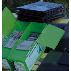 Frenehard Et Michaux Accessoires Pour Toiture Crochet Fixation Ardoises Inox Talon 4 Mm Ø 2,7 Mm Longueur 9 Cm X500