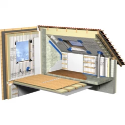 Ecran De Sous Toiture, Pare Vapeur Et Pare Pluie Bande Adhésive Delta Mono Band Pour étanchéité Des Pare-vapeurs 02206139 -Pas Cher Fixation Magasin delta1 2