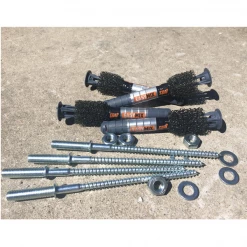 SPIT Paslode Douille Et Cheville Pour Scellement Chimique Cheville Mécano-chimique Spit Easymix - M10x140 Mm - Blister De 4 -Pas Cher Fixation Magasin easy7