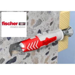 Cheville Plastique Cheville DUO POWER 8 X 40mm Tous Types De Matériaux Fischer 555008 -Pas Cher Fixation Magasin fischer duopower said2016 004