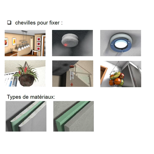 Chevilles Et Fixations Pour Corps Creux Cheville à Bascule Fischer DUOTEC Nylon Spéciale Plafond 537258 2 Chevilles Et Fixations Pour Corps Creux Cheville à Bascule Fischer DUOTEC Nylon Spéciale Plafond 537258 – Image 2