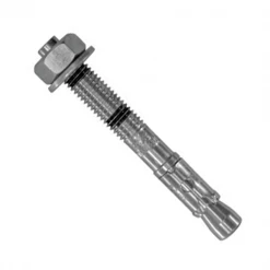 Goujons D'ancrage Goujon D'ancrage Edia Fileté Acier Galvanisé Diamètre 8mm Longueur 75mm