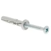 SPIT Paslode Cheville à Frapper En Plastique Cheville Nylon à Frapper Spit Hit-M P Avec Vis Zinguée - 6 X 30 Mm