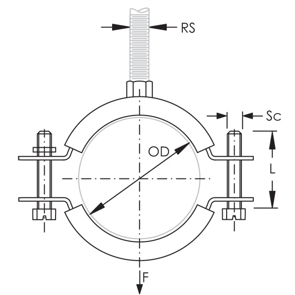 Erico Collier De Serrage Avec Isolant Caoutchouc Tige M8 Plage De Serrage 11-15 Mm - Boîte De 100 3 Erico Collier De Serrage Avec Isolant Caoutchouc Tige M8 Plage De Serrage 11-15 Mm - Boîte De 100 – Image 3